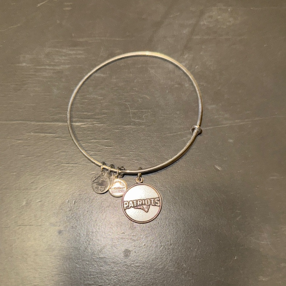 Patriots Silver Charm Bracelet